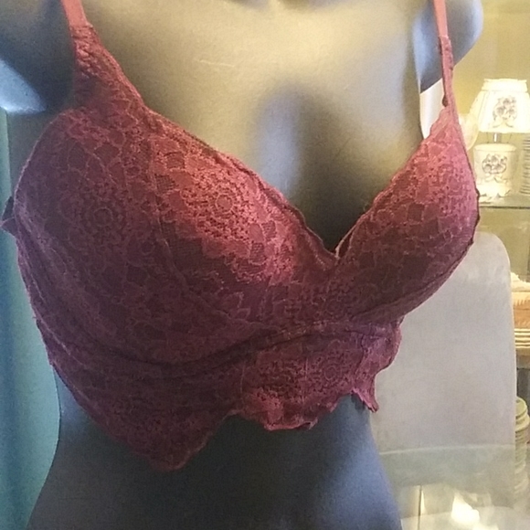 New! Victoria Secret Pink lace bralet. Sz.Large - Picture 2 of 6